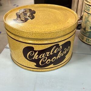Charles Cookies Tin